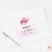Laatste Rodeo Bachelorette-weekend | Roze sticker (Envelop)