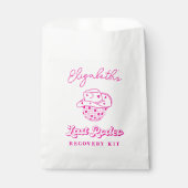 Laatste Rodeo Cowgirl Bachelorette Recovery Kit Bedankzakje (Voorkant)
