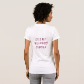 "Laatste Rodeo: Hen Party-Shirts" T-shirt (Achterkant volledig)