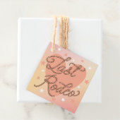 Laatste Rodeo Retro Western Sweet Heart Vrijgezell Bedankjes Labels (In situ)