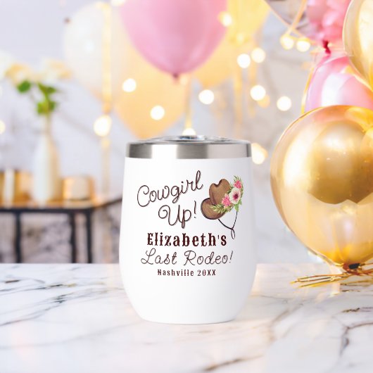 Laatste Rodeo Rustiek Roze Cowgirl Bachelorette (Vrijgezellenfeest (Gedraaid)  )