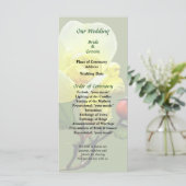 Laatste Roos van de Zomer Huwelijksprogramma Programma (Staand voorkant)