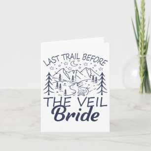 Laatste route voor de Veil Bride Camping Bachelore Kaart