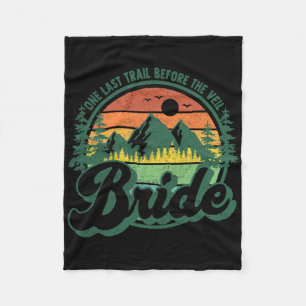 Laatste route voor het sluierbruidskamp Camping Ba Fleece Deken