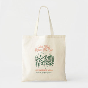 Laatste route voor het Vail vrijgezellenweekend Tote Bag