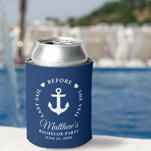 Laatste Sail voor de Veil Bachelor Party Blikjeskoeler