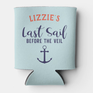 Laatste Sail voor de Veil Nautical Bachelorette Blikjeskoeler
