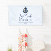Laatste Sail voor Veil Bachelorette Weekend Party Spandoek (Insitu)