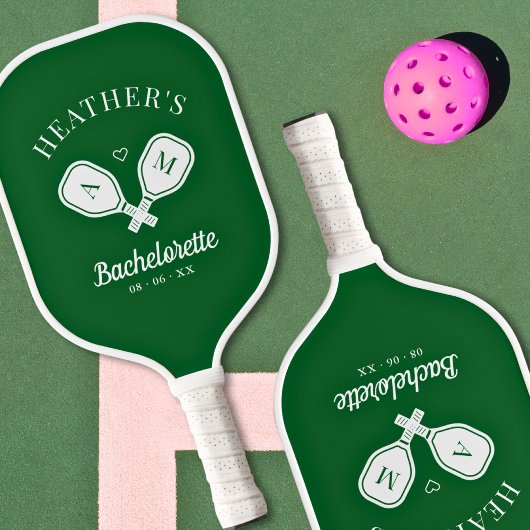 Laatste schommel Pickleball Bachelorette Paddle