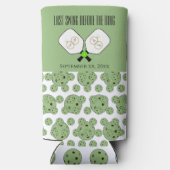 Laatste schommel Voor de Ring Bruiloft Pickleball  (Achterkant)