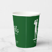 Laatste schommel voor de Ring Golf Bachelor Papieren Bekers (Rechts)