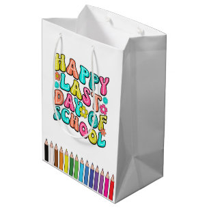 Laatste Schooldag Gelukkig Medium Cadeauzakje