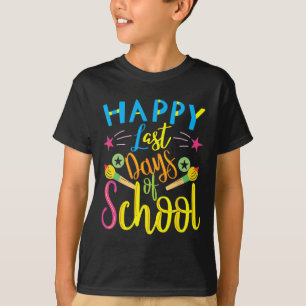 Laatste Schooldag Laatste Schooldag Leraar Stud T-shirt
