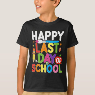Laatste Schooldag Leraar Student Zomer Afstuderen T-shirt