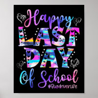 Laatste schooldag Leven van buschauffeur Zomer gra