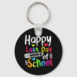 Laatste Schooldag Studenten Vrouwen Grappig Zomer  Sleutelhanger