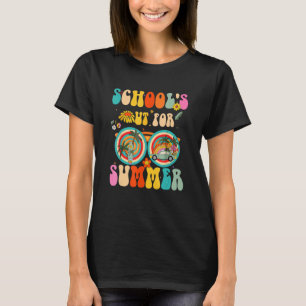 Laatste schooldag voor zomerleraar Sunglas T-shirt