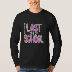 Laatste schooldag waarderingscadeau voor leraar Ei T-shirt