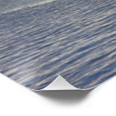 Laatste sneeuw perfect poster (Hoek)