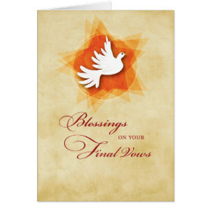 Laatste Solemn Vows, Nun Blessings, Heilige Geest