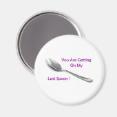 Laatste Spoon Magneet (Voorkant / Achterkant)