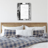 Laatste stille plaats canvas afdruk (Insitu (Slaapkamer))