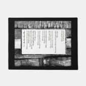 Laatste stille plaats deurmat (Voorkant)