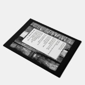 Laatste stille plaats deurmat (Schuin)