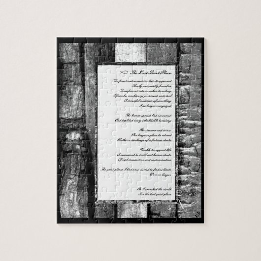 Laatste stille plaats legpuzzel (Verticaal)