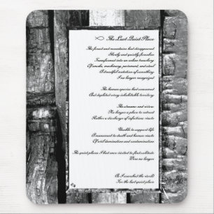 Laatste stille plaats muismat