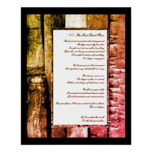 Laatste stille plaats perfect poster