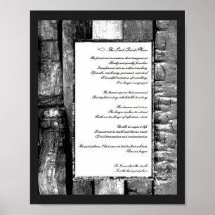 Laatste stille plaats poster