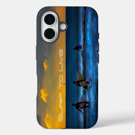 Laatste Surf van de dag Case-Mate iPhone Case (Achterkant)