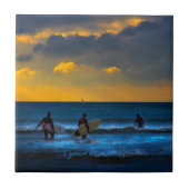 Laatste Surf van de dag Tegeltje (Voorkant)