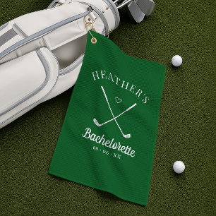 Laatste Swing Golf Bachelorette Golfhanddoek