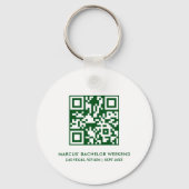 Laatste Swing voor de Ring Golf Bachelor Sleutelhanger (Achterkant)