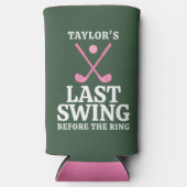 Laatste Swing Voor de Ring Golf Bachelorette (Voorkant)