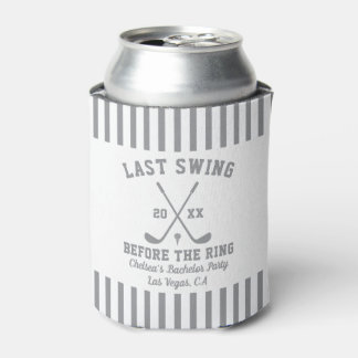 Laatste Swing Voor De Ring Golf Verlovingsfeest Blikjeskoeler