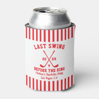 Laatste Swing Voor De Ring Golf Verlovingsfeest Blikjeskoeler