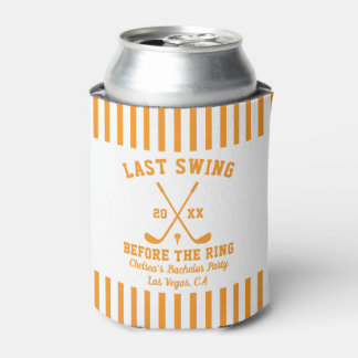 Laatste Swing Voor De Ring Golf Verlovingsfeest Blikjeskoeler