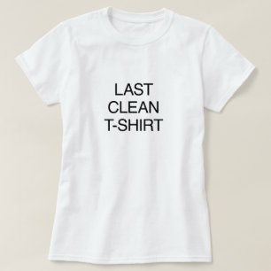 Laatste T-shirt reinigen