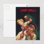 Laatste telefoontje! briefkaart (Voorkant / Achterkant)