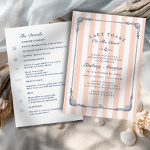 Laatste toast aan de kust! Bachelorette streep