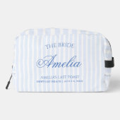 Laatste toast aan de kust | De bruid Toilettasje (Achterkant)