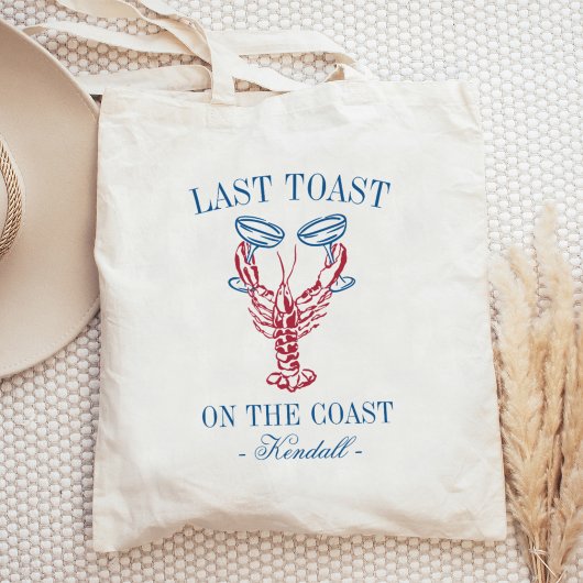 Laatste Toast aan de Kust Kreeft Bachelorette Tote Bag