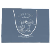 Laatste Toast Aan De Kust Verlovingspartij Groot Cadeauzakje (Achterkant)