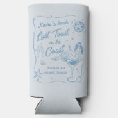 Laatste Toast Beach Bachelorette Party (Achterkant)