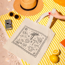 Laatste toast op de Coast Bachelorette Canvas tas