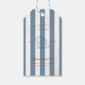 Laatste Toast op de Coast Bachelorette Favor Cadeaulabel (Voorkant)