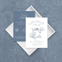 Laatste toast op de Coast Bachelorette Weekend